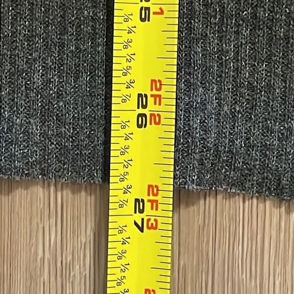 Altar’d State Women’s Waffle Knit T-Shirt Medium Grey Oversized Lagenlook Cotton - Picture 12 of 12